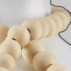 Outlet Ceramic Table Lamp with Bead String Table Lamps