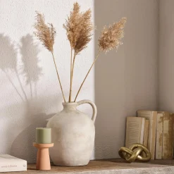 Sale Ceramic Table Vase with Handle Modern Decorative Vases|Home Decorative Items & Objects