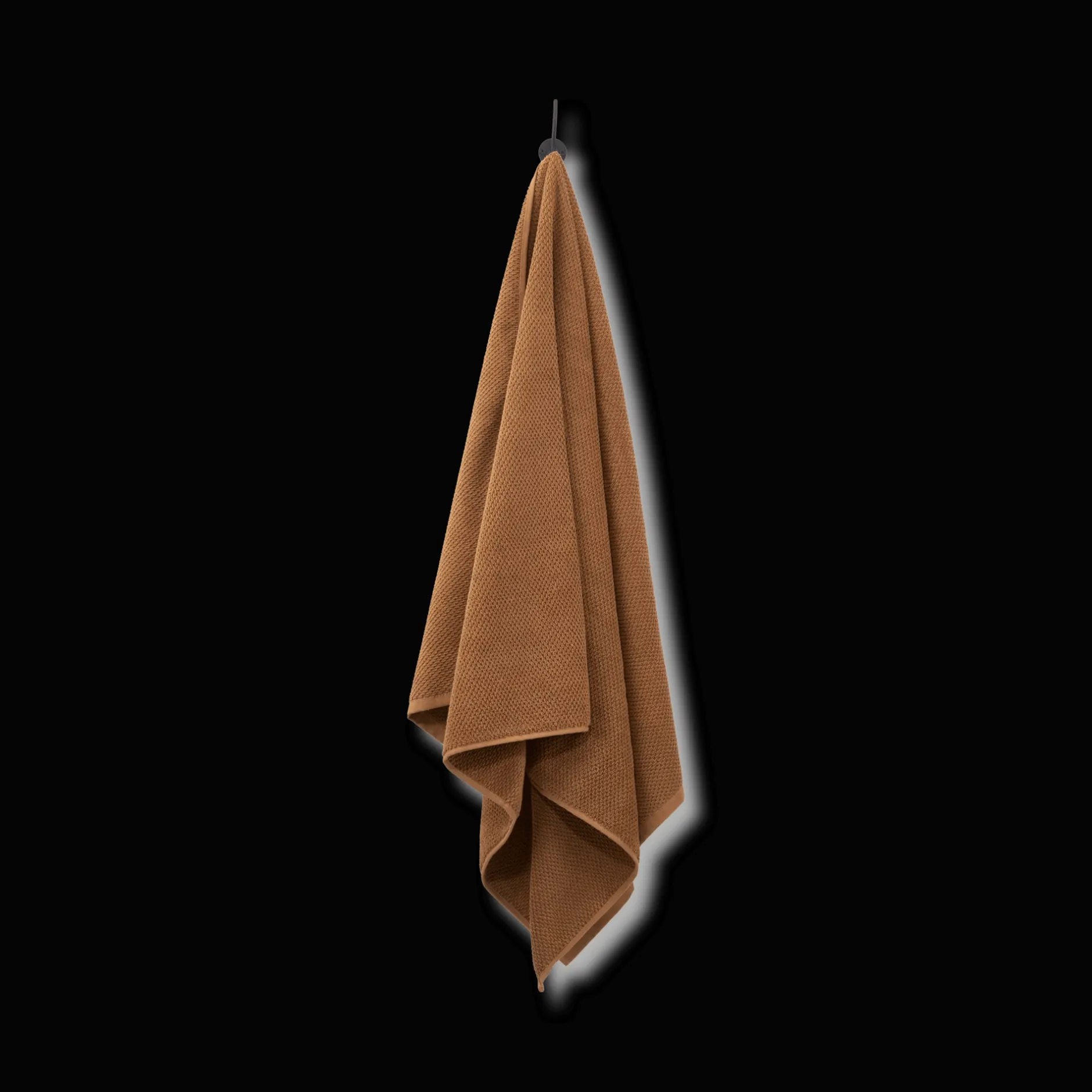 Clearance Cognac Textured Bath Towel Bath Towels