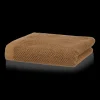 Sale Cognac Textured Hand Towel Bath Towels