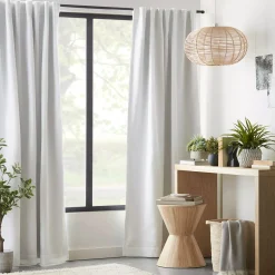 Best Darja Blackout Backtab Curtain Sheer Curtains & Window Sheer Panels|Blackout Window Curtains