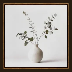 Outlet Eucalyptus in a Vase Framed Art Printed & Photography Wall Art Canvases