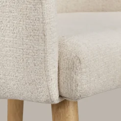 Online Fabric and Mango Wood Accent Chair Furniture Accessories|Dining Chairs