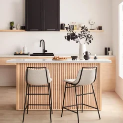 Online Fabric and Metal Counter Stool Bar & Counter Stools|Modern Bar & Counter Stools