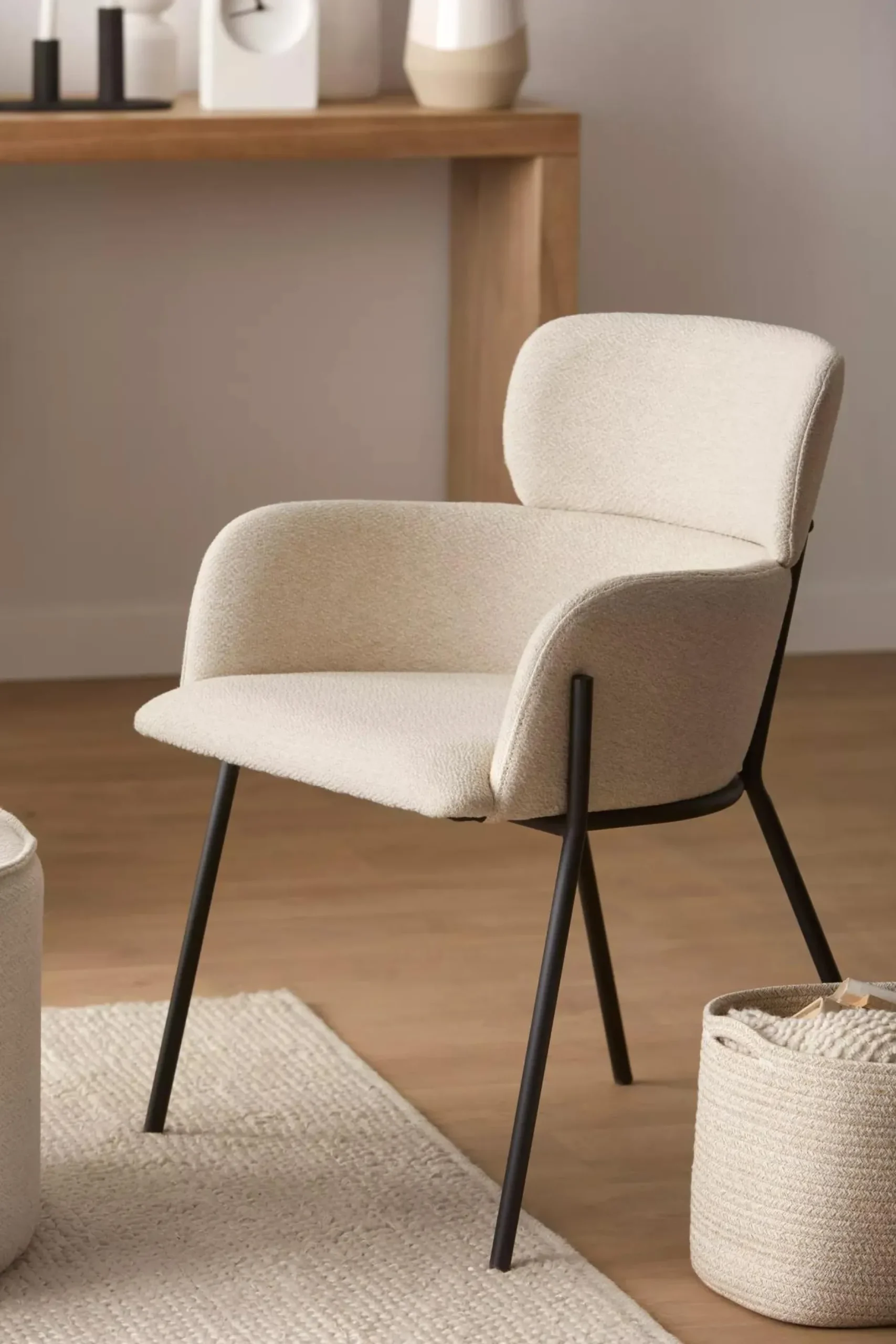 New Fabric and Metal Dining Chair Furniture Accessories|Dining Chairs