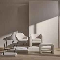 Online Fabric and Metal Dining Chair Furniture Accessories|Dining Chairs