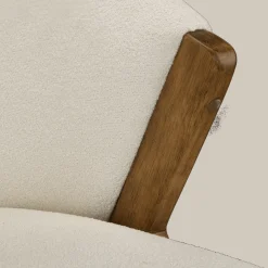 New Fabric and Wood Accent Chair Accent Chairs & Sofas|Accent Chairs