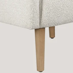 Outlet Fabric and wood accent chair Accent Chairs