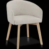 New Fabric and Wood Dining Chair Furniture Accessories|Dining Chairs