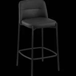Faux Leather and Metal Bar Stool Furniture Accessories|Bar & Counter Stools