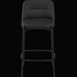 Faux Leather and Metal Bar Stool Furniture Accessories|Bar & Counter Stools