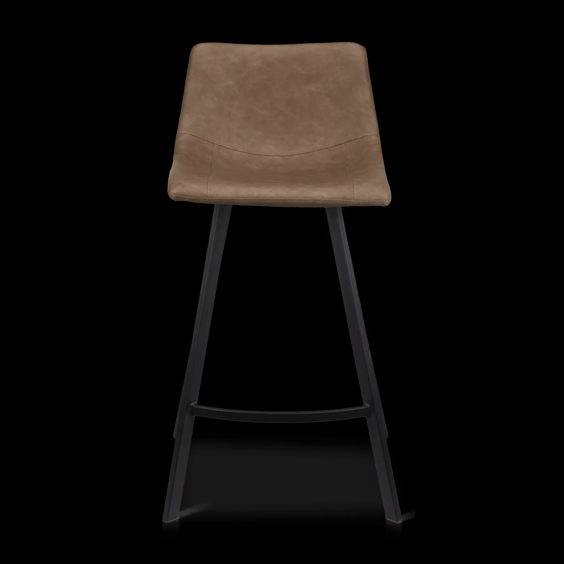 Discount Faux Leather and Metal Bar Stool Furniture Accessories|Bar & Counter Stools