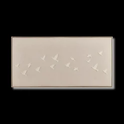 Best Flock of Birds Oil Painted Framed Art Oil Paintings