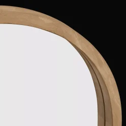 Online Full-Size Mirror with Wooden Arched Frame Mirrors