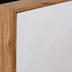 New Gel-Embellished Watercolor Landscape Framed Art Mixed Media Art