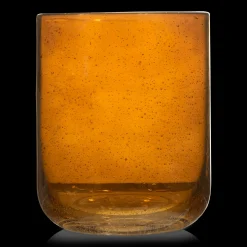 New Glass Amber Candle Holder Candles & Candle Stick Holders|Home Decorative Items & Objects