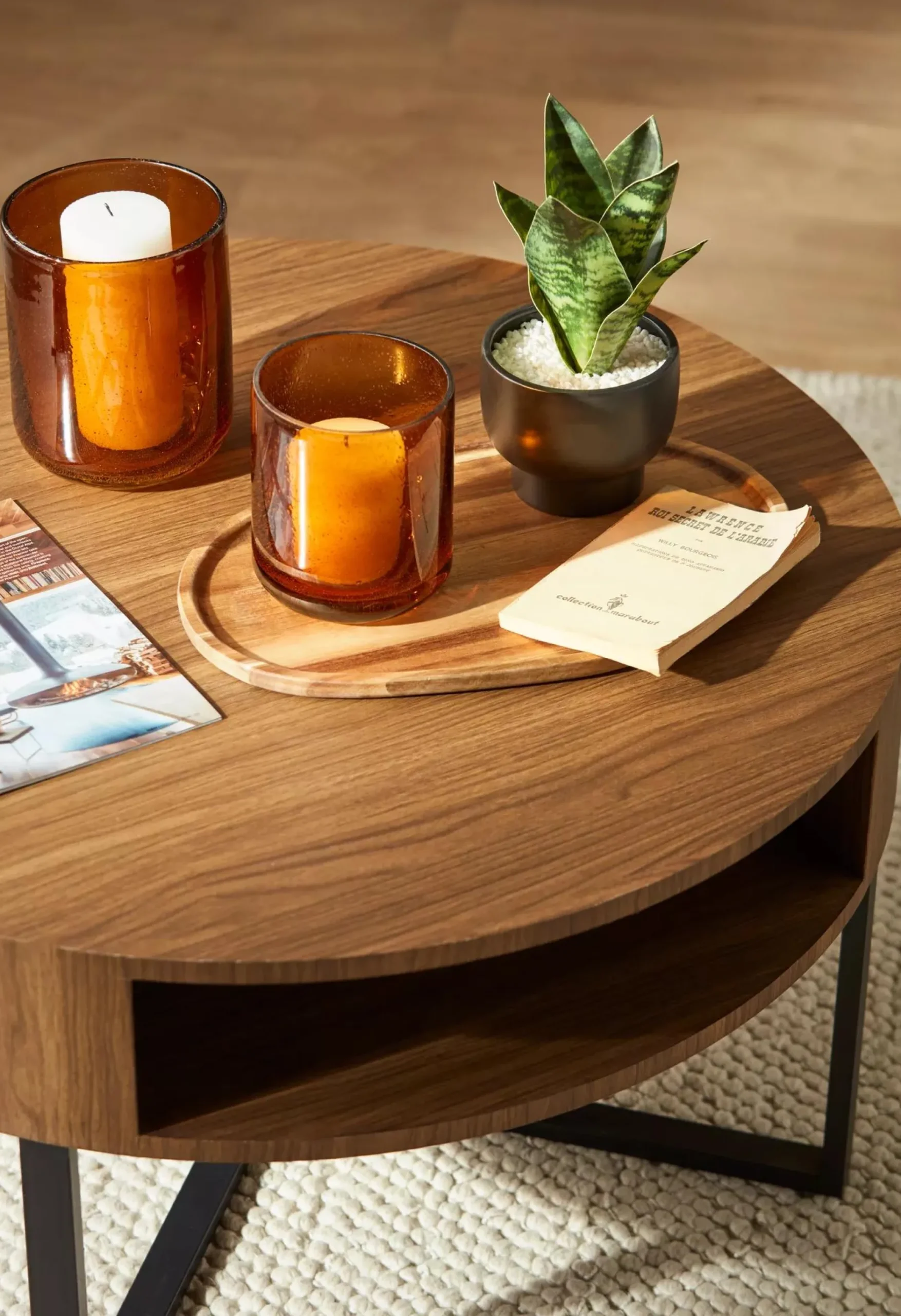 Hot Glass Amber Candle Holder Home Decorative Items & Objects|Candles & Candle Stick Holders