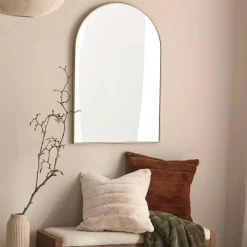 Sale Gold Arched Mirror Mirrors