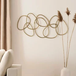 Outlet Gold Metal Wall decor Wall Decorations
