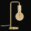 Outlet Gold Table Lamp With Scalloped Base Junior Lighting