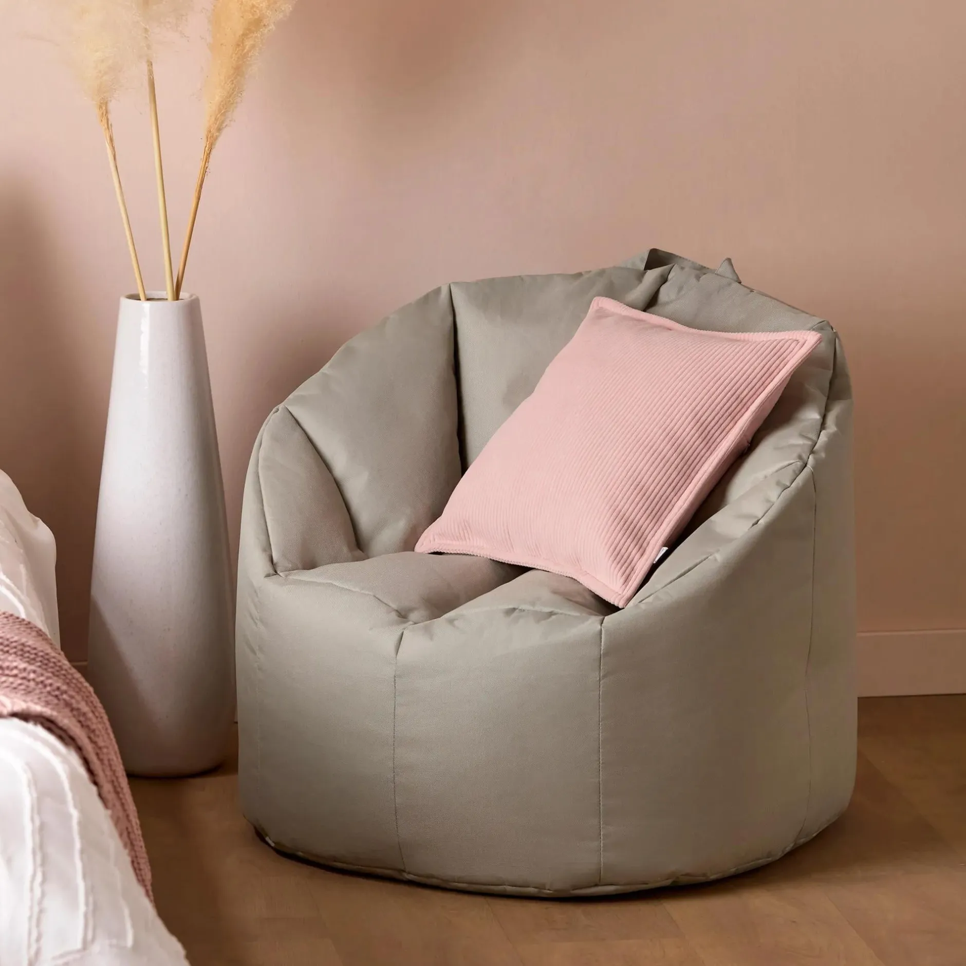 Hot Green Canvas Bean Bag Junior Bedroom Furniture