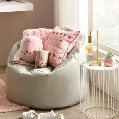 Hot Green Canvas Bean Bag Junior Bedroom Furniture