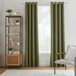 Hot Green Chita Blackout Curtain Sheer Curtains & Window Sheer Panels|Blackout Window Curtains