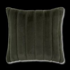 Discount Green Cougar Faux Fur Throw Pillow Decorative Throw Pillows