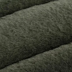 Discount Green Cougar Faux Fur Throw Pillow Decorative Throw Pillows