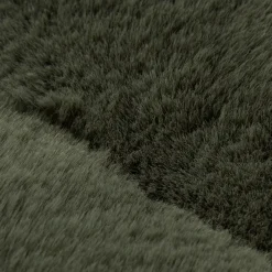 New Green Cougar Faux Fur Throw Decorative Throws & Blankets