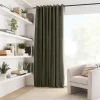 Best Green Emile Panel Curtain Sheer Curtains & Window Sheer Panels|Room Darkening & Light Filtering Curtains