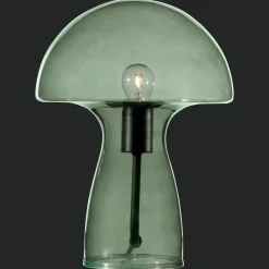 Online Green Glass Mushroom Table Lamp Table Lamps