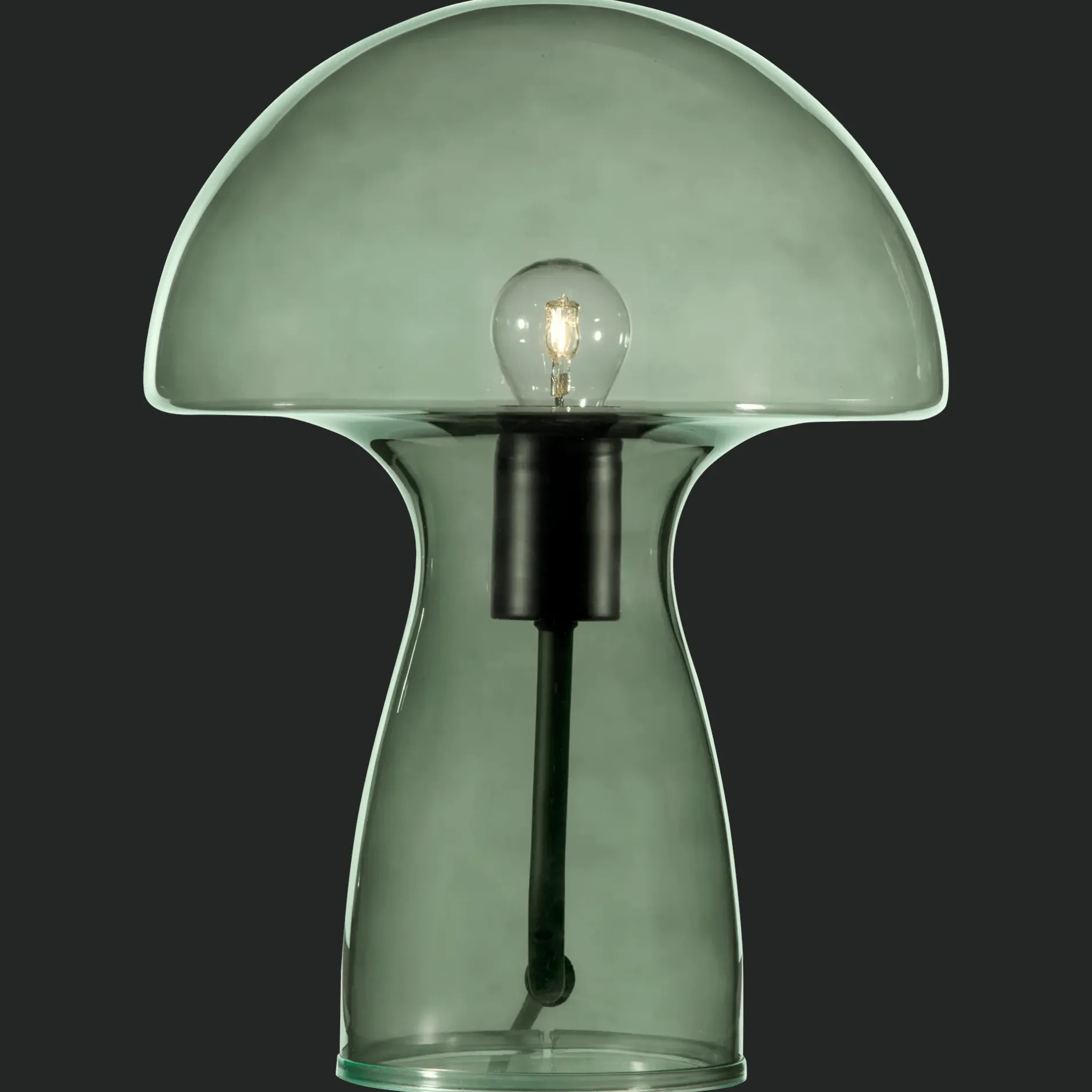 Online Green Glass Mushroom Table Lamp Table Lamps