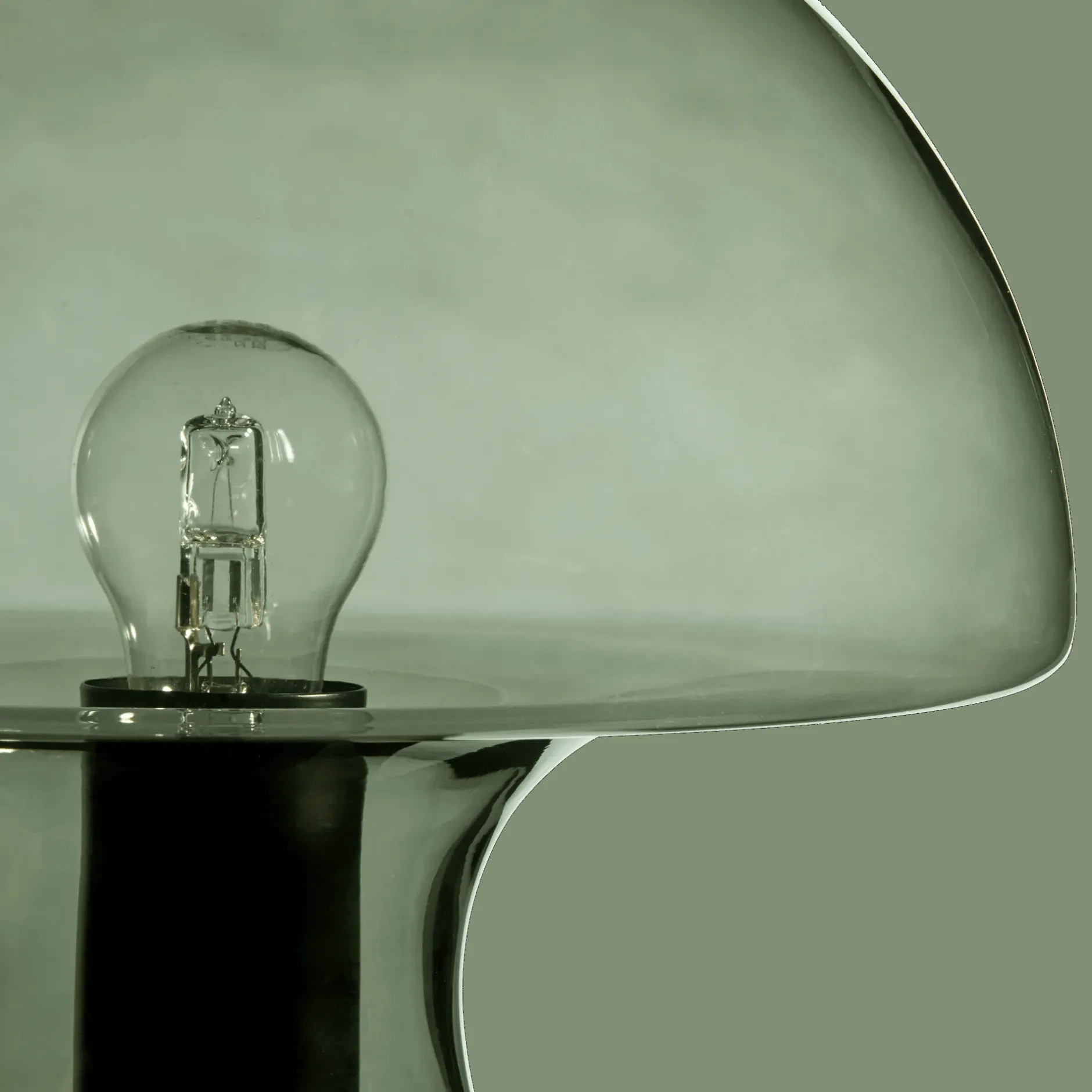 Online Green Glass Mushroom Table Lamp Table Lamps