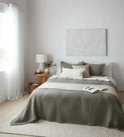 Online Green Nash Collection - 3-Piece Coverlet Set Coverlet Sets