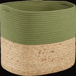 Sale Green Rope Basket Storage Baskets & Hampers|Storage & Baskets