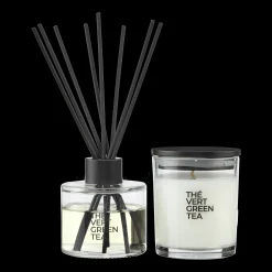 Hot Green Tea Diffuser and Candle Set Candles & Candle Stick Holders