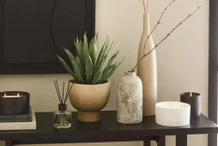 Hot Green Tea Reed Diffuser Candles & Candle Stick Holders