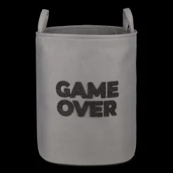 Clearance Grey Game On Hamper Junior Decorative Accessories