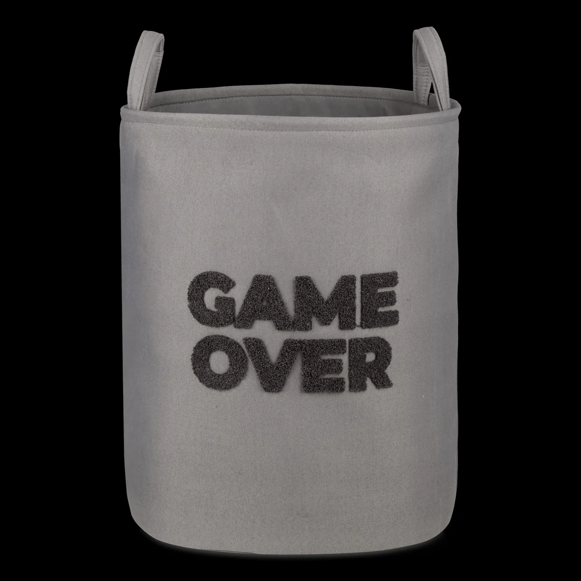 Clearance Grey Game On Hamper Junior Decorative Accessories