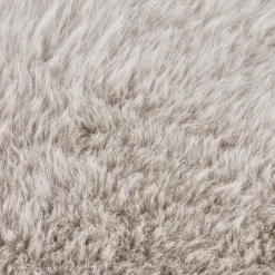 Clearance Grey Maddox Faux Fur Decorative Pillow Decorative Throw Pillows