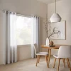 Discount Grey Merlot Sheer Curtain Sheer Curtains & Window Sheer Panels