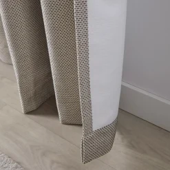 Outlet Grey Ortega Blackout Back-Tab Curtain Sheer Curtains & Window Sheer Panels|Blackout Window Curtains