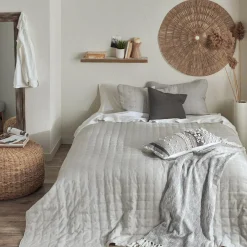 Discount Grey Quin Collection - 3-Piece Coverlet Set Coverlet Sets