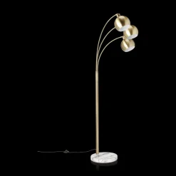 Sale 3-Head Floor Lamp with Marble Base Floor Lamps