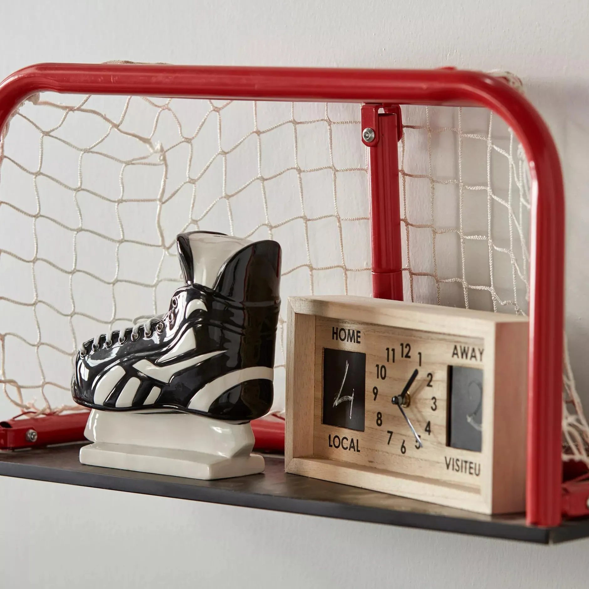 Outlet Hockey Net Shelf Junior Wall Decor & Mirrors
