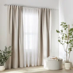 Hot Jacin Blackout Curtain Sheer Curtains & Window Sheer Panels|Blackout Window Curtains