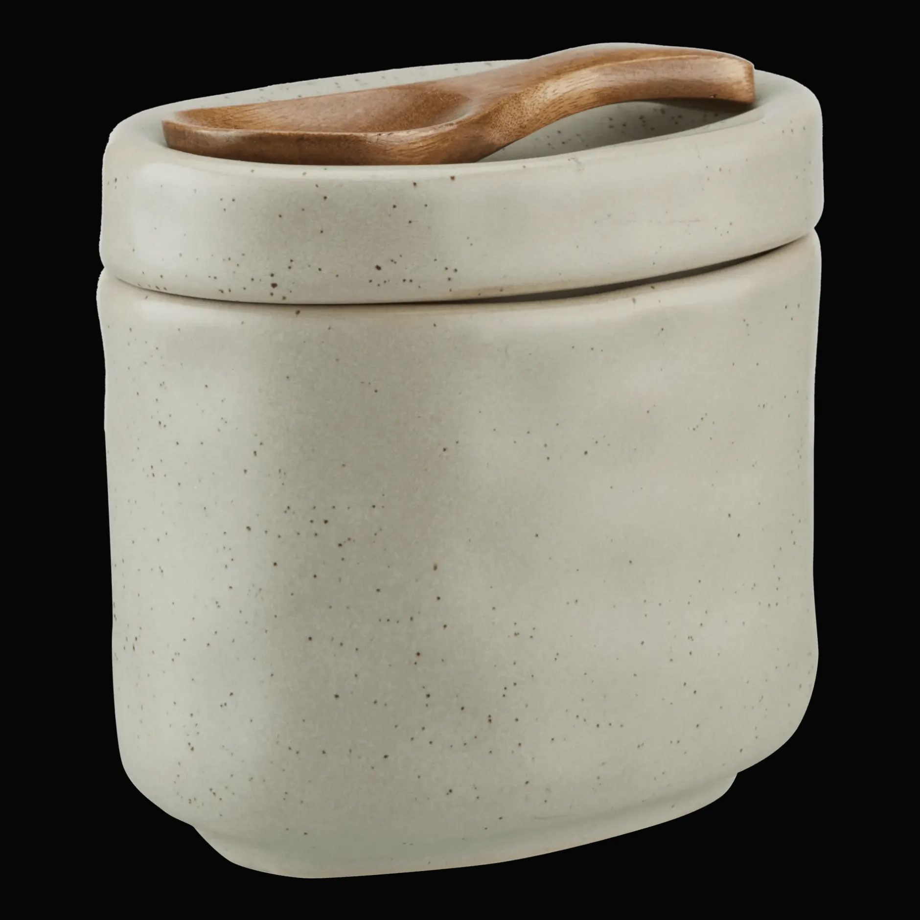 Discount Jar with Wood Spoon Dinnerware