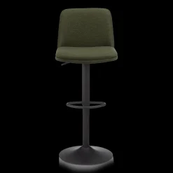 New Khaki Fabric and Metal Adjustable Bar Stool Bar & Counter Stools|Modern Bar & Counter Stools