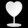 Online LED Heart-Shaped Table Mirror Junior Decorative Accessories